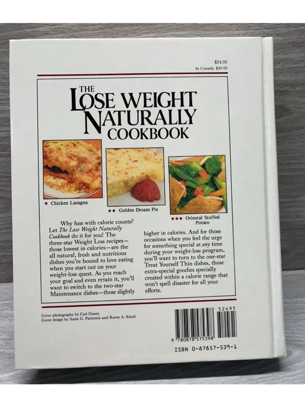 The Lose Weight Naturally Cookbook By Sharon Claessens HC 1985 Healthy Recipes